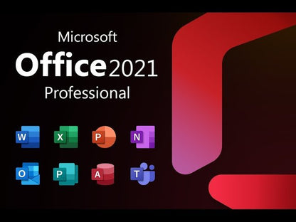 Microsoft Office Professional Plus 2021 (Propojení s MS účtem) - Microsoft - LicenceX.cz