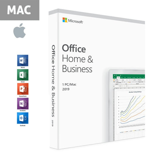 Microsoft Office 2019 Home & Business pro Apple Macbook  - Microsoft - LicenceX.cz