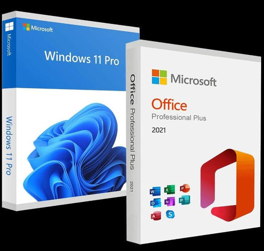 Windows 11 Pro CZ + Microsoft Office 2021 Pro (Doživotní licence) ✅ Balíček 2v1 - Microsoft - LicenceX.cz